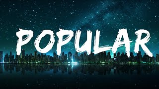 The Weeknd, Playboi Carti & Madonna - Popular (Lyrics) 15p lyrics/letra