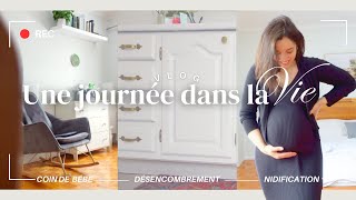 Comment je me prépare pour bébé #3! Une journée +/- productive! Nidification, 38 semaines...🤰🏻