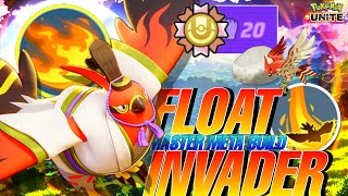 WIN EVERY RANKED GAME WITH THIS INSANE FLOAT INVASION META BUILD OF TALONFLAME!!!🔥 | Pokemon Unite