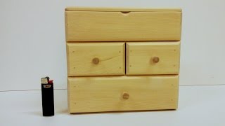 Мини-мебель из березы. Как сделать? Mini furniture. How to do?