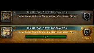 How To Get The Tak-Rethan Abyss Discoveries Achievement! (Azj-Kahet Delve)