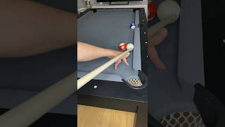 Impossible Middle Pocket Trick Shot🔥#shortsfeed #shorts #viral #8ballpool #billiards #asmr #snooker