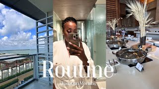 VACATION MORNING ROUTINE | living my best life Morning in Cancun, Mexico