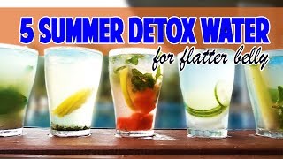 5 Daily DETOX Drinks for Flatter Belly | Joanna Soh