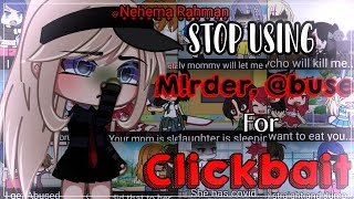 @nehema.__saba  Triggering Topics Is Not Called Humor ||Gacha Life||