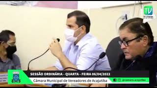 Vereadores brigam durante sessão da Câmara Municipal de Acajutiba