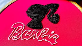 Barbie Embroidery|| Embroidery for beginners||How to do Barbie Embroidery