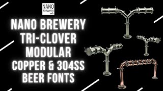 Modular Tri-Clover Beer Fonts - Design the Beer Font of Your Dreams!