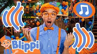 Wiggle Wiggle Wiggle | Blippi | Dance Party Songs 2024 🎤 Sing and Dance Along 🎶