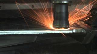 Machining of an inconel turbine blade on Starrag LX 251