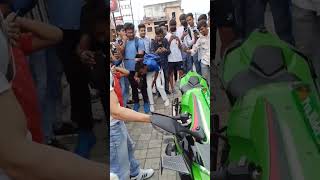 @PRORIDER1000AgastayChauhan zx10r meetup💥 #youtube #shorts #trending #superbikes #viral #reaction #1m #zx10r