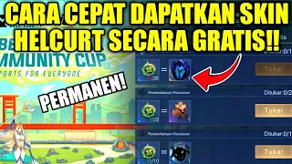 CARA CEPAT MENDAPATKAN SKIN HELCURT ICE SCYTHE SECARA GRATIS!! - MOBILE LEGENDS