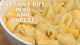 INSTANT POT MAC AND CHEESE