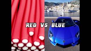 RED vs BLUE ❤️💙✨