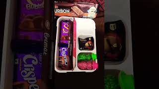 Filling Platter with Chocolates #youtubeshorts  #shortsviral  #satisfying  #trendingnow