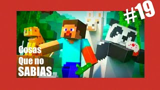 Cosas que NO SABIAS sobre MINECRAFT #19 🥵👌