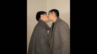 [ BL] chinese gay couple hot kisses 🌈🍒 || part -2