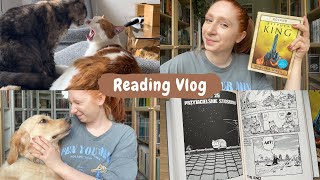 Reading vlog - już jest dobrze | czytam Mroczną Wieże