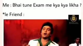 Comedy complication #6 | Exam paper