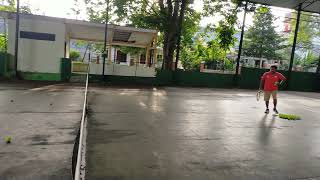 LATIHAN TENIS LAPANGAN, PERSIAPAN KEJUARAAN UNTAD CUP 2022.