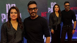 Kajol And Ajay Devgan Together At Do Patti Screening