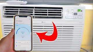 105°F Outside No Problem - LG 8000 BTU Window Air Conditioner (LW8017ERSM1)