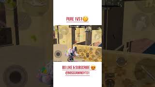 Pure 1vs1🤒 #shorts #youtubeshorts #bgmi #gaming #1vs1 #pubgmobile #jonathangaming #lolzzzgaming