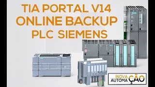 Criar Restaurar Backup Online Save-as PLC / CLP Siemens Tia Portal