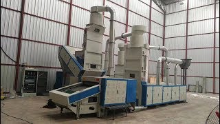 Nylon 66 US carpet waste recycling machine for pellet making