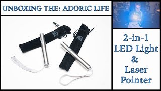 Unboxing: Adoric Life 2-in-1 LED Light & Laser Pointer