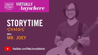 Storytime Songs with Mr. Joey