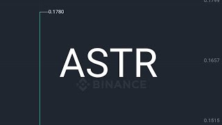 Первые минуты после листинга криптовалюты ASTR ASTAR