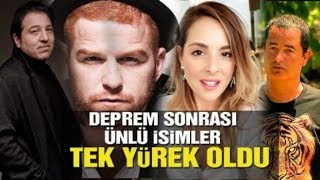 Deprem Sonrası Ünlü İsimler Tek Yürek Oldu - Elazığ Depremi