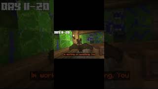 I Survived 100 DAYS as a BAT in HARDCORE Minecraft! 8 #Shorts