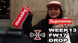 SUPREME X INDEPENDENT WEEK 13 FW/17