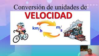 CONVERTIR  Km/h a m/s  DE MANERA MUY FACIL CON Ejercicios resueltos