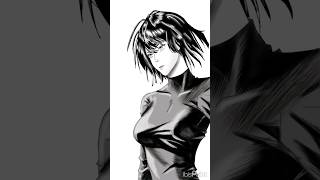 Drawing Fubuki #anime #onepunchman #manga