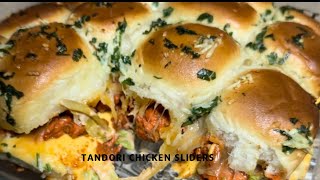 Tandoori Chicken Sliders | Mini Sandwiches | Pull-Apart Chicken Sliders Recipe By Asma Azeem