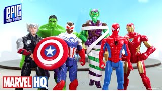 Gotta Jet! | Green Goblin Vs. the Avengers | Hasbro’s Epic Marvel Ep 1