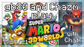 gb80 & Chazm play Super Mario 3D World! | [Meetup Day 3](FULL VOD WITH CHAT!)