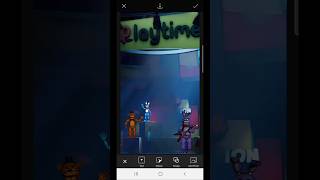 fnaf characters in poppy playtime chapter 1 #shorts #poppyplaytime #fnaf