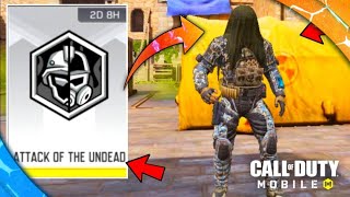 ATTACK OF UNDEAD ( INFECTED MODE ) COD MOBILE || Call Of Duty mobile New Mode Gameplay