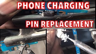 Phone charging pin replacement||phone ke charging pin kase change kren #phone #chargingpin #howtofix