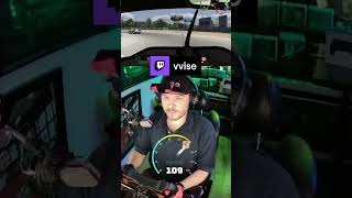 iRacing IMSA - Close call in traffic | vvise on #Twitch