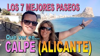 QUE VER EN CALPE: Playas, Peñón de Ifach, Salinas. 7 rutas caminando para conocer lo mejor de Calpe