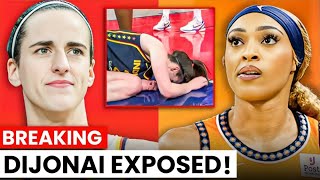 RACIST DiJonai Carrington DESTROYED For VICIOUS ASSAULT On Caitlin Clark! This IS HUGE!