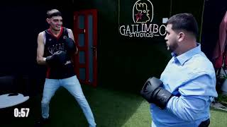 PELEA: Gallo The Producer vs Adam de 6'6 de ESTATURA!