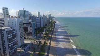 Drone  praia de  boa viagem  recife