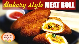 Bakery Style Meat Roll | Chicken Meat roll l Meat roll recipe