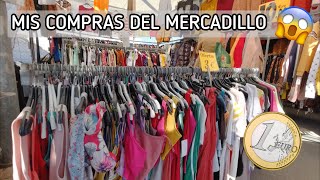 MI COMPRA EN EL MERCADILLO  👜  ropa de 1€ 2€ 3€ + haul productos Mexicanos 🌶